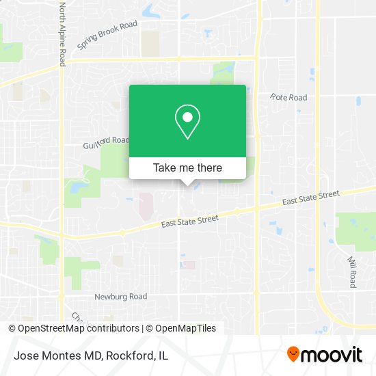 Jose Montes MD map