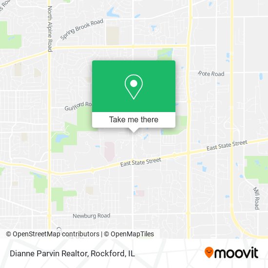 Dianne Parvin Realtor map