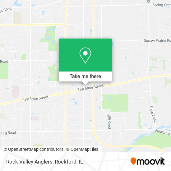 Rock Valley Anglers map