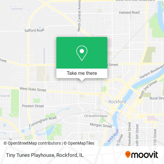 Mapa de Tiny Tunes Playhouse
