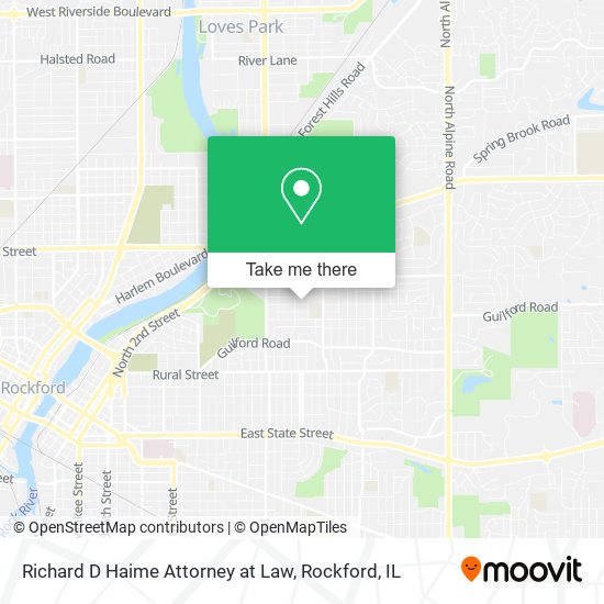 Mapa de Richard D Haime Attorney at Law