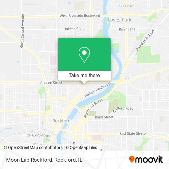 Mapa de Moon Lab Rockford