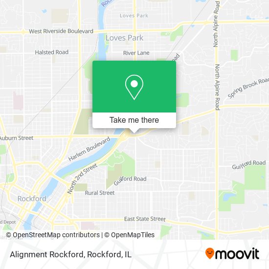 Mapa de Alignment Rockford