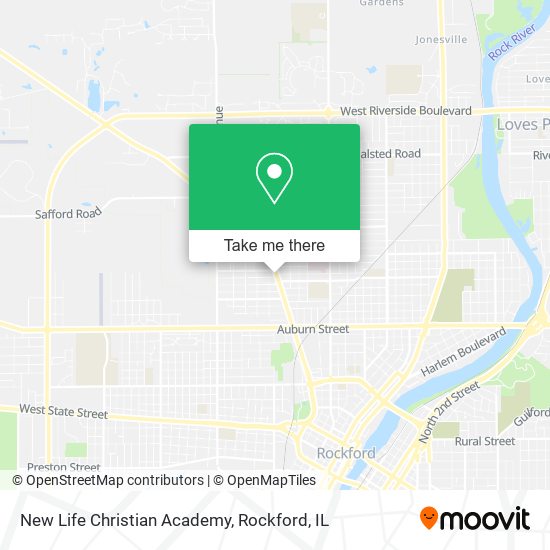 New Life Christian Academy map