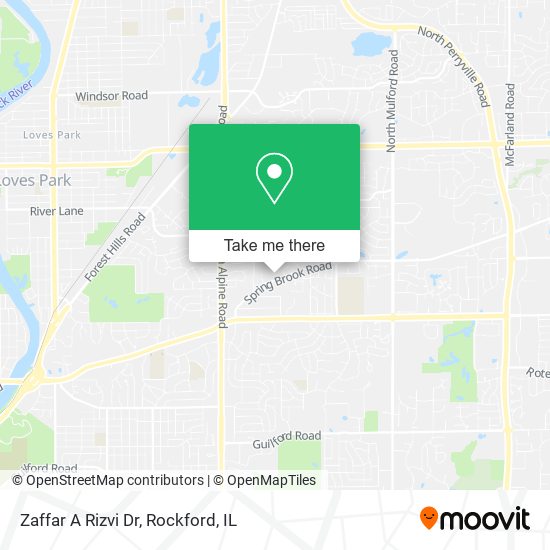 Mapa de Zaffar A Rizvi Dr