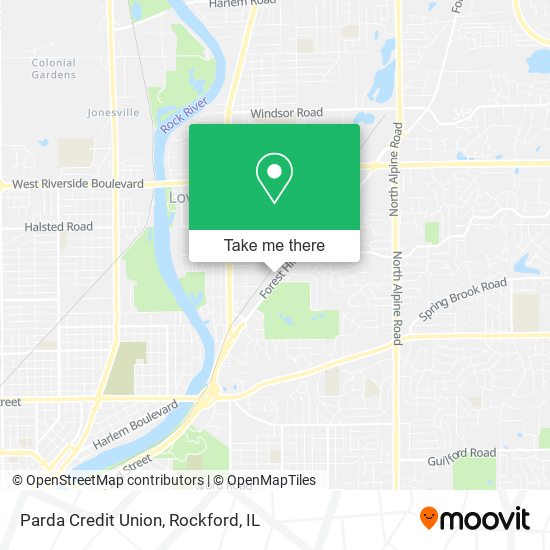 Parda Credit Union map