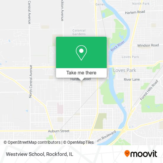 Westview School map