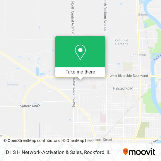 D I S H Network-Activation & Sales map