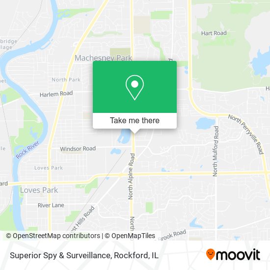 Superior Spy & Surveillance map