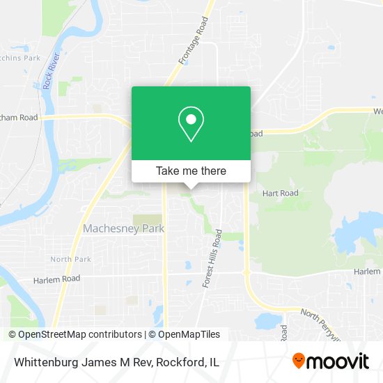 Whittenburg James M Rev map