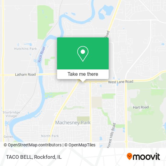 Mapa de TACO BELL
