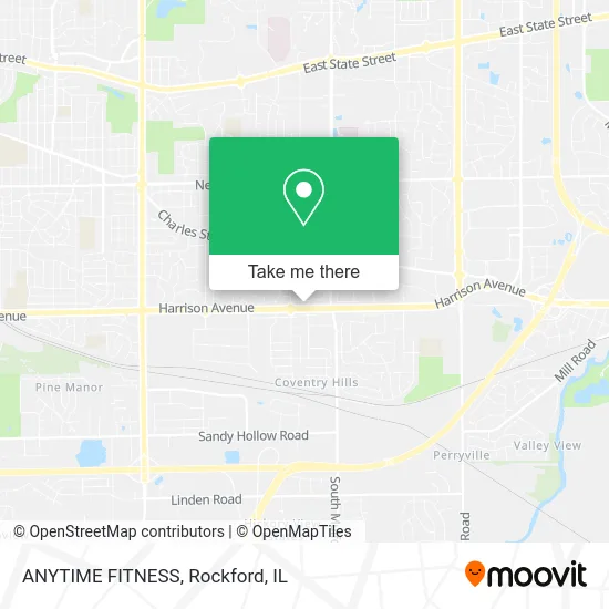 ANYTIME FITNESS map