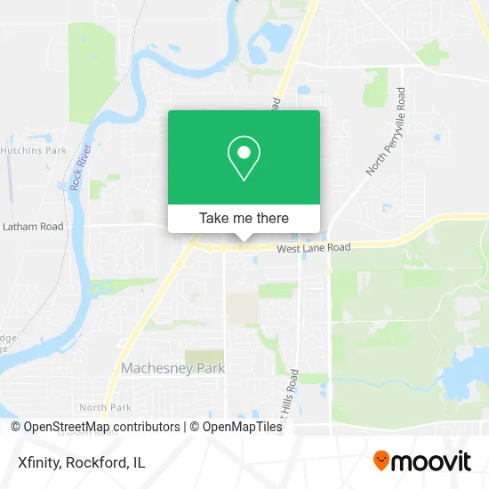 Xfinity map