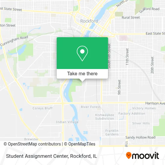 Student Assignment Center map