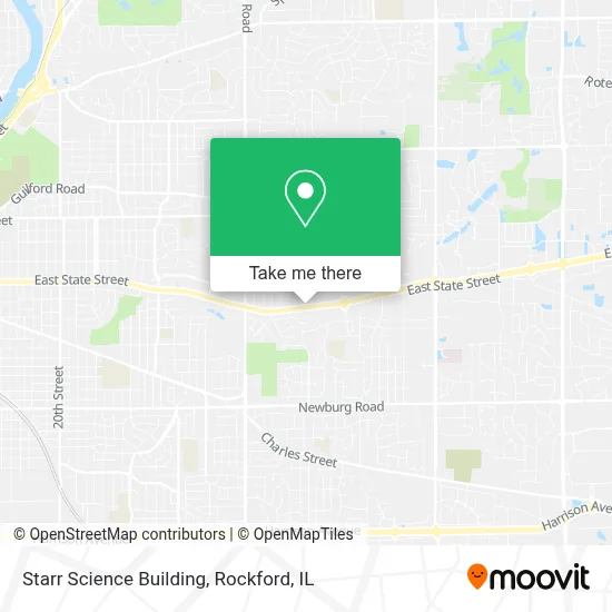 Starr Science Building map