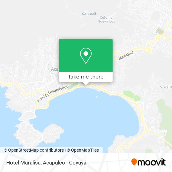 Hotel Maralisa map