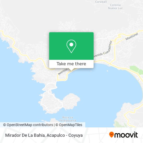 Mirador De La Bahía map