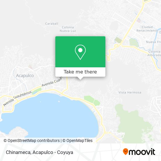 Chinameca map