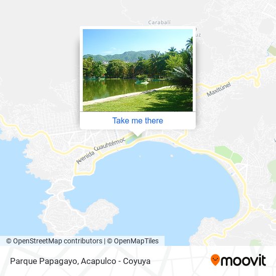 Parque Papagayo map