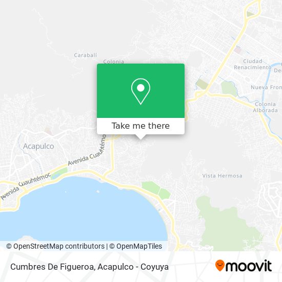 Cumbres De Figueroa map