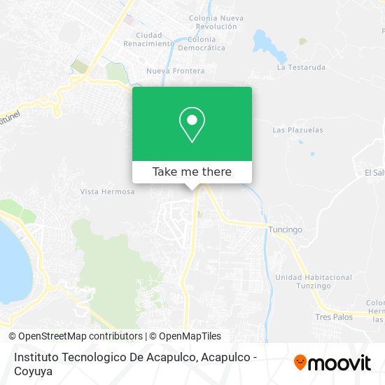 Instituto Tecnologico De Acapulco map