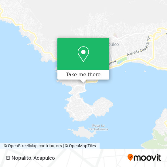 El Nopalito map