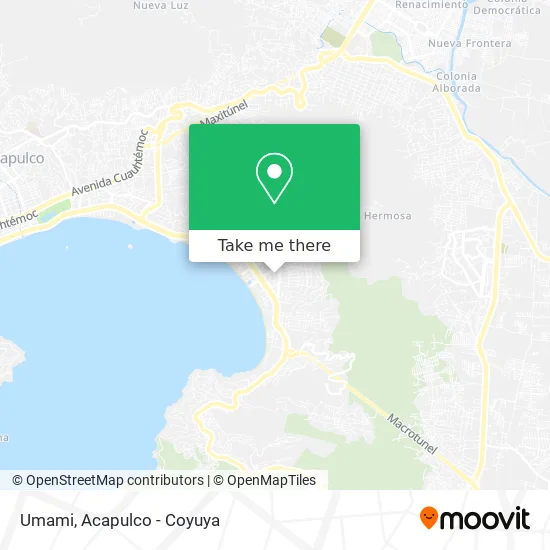 Mapa de Umami