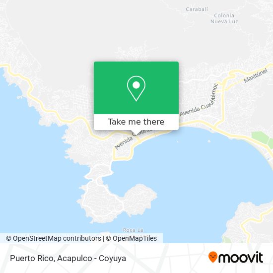 Puerto Rico map