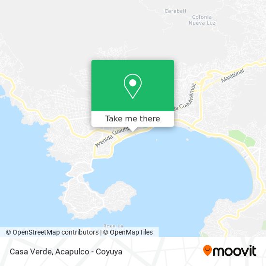 Casa Verde map