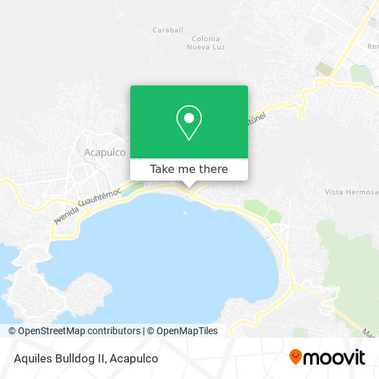 Aquiles Bulldog II map