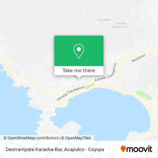 Destrampate Karaoke-Bar map