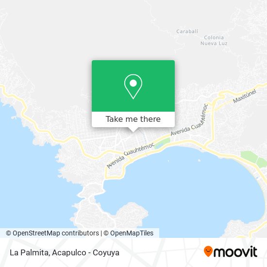 La Palmita map
