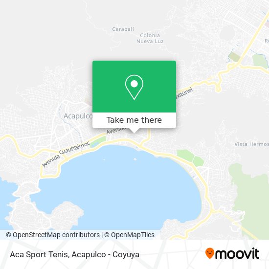 Aca Sport Tenis map