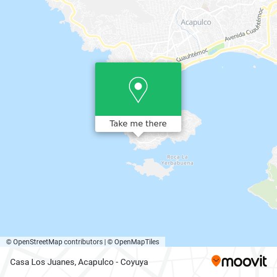 Casa Los Juanes map