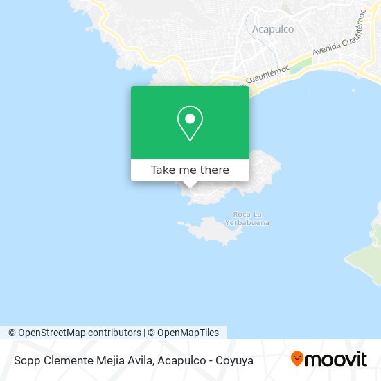 Scpp Clemente Mejia Avila map