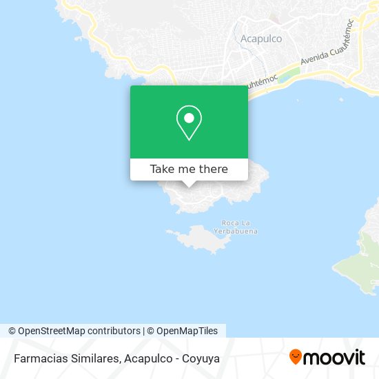 Farmacias Similares map