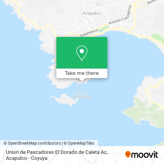 Union de Pescadores El Dorado de Caleta Ac map