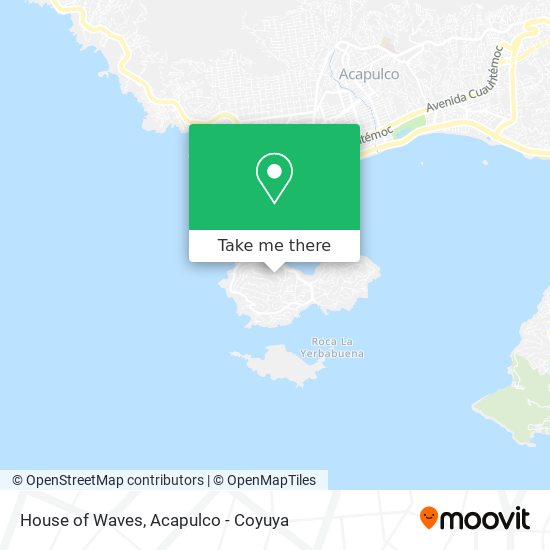 House of Waves map