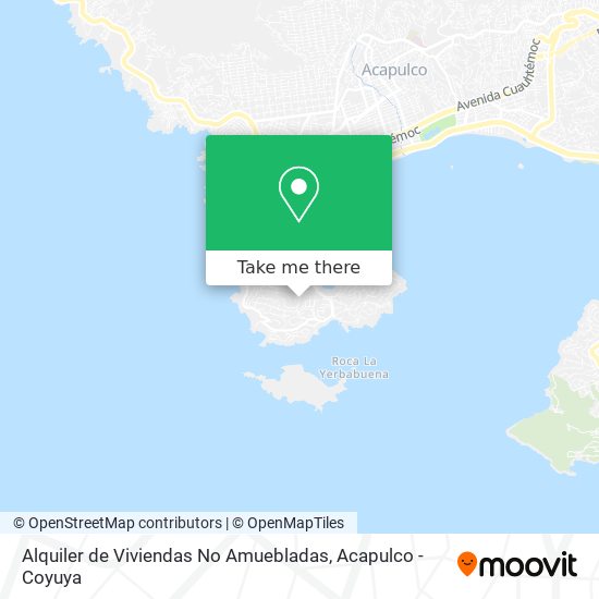 Mapa de Alquiler de Viviendas No Amuebladas