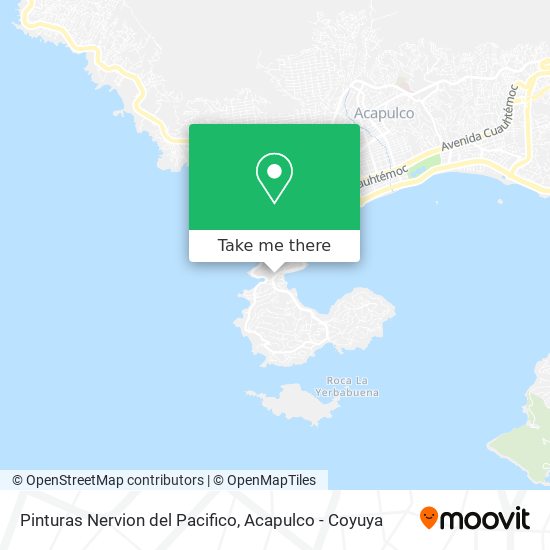 Mapa de Pinturas Nervion del Pacifico