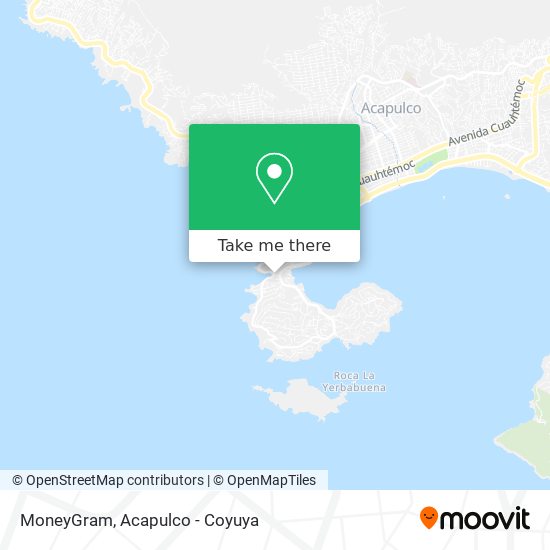 MoneyGram map