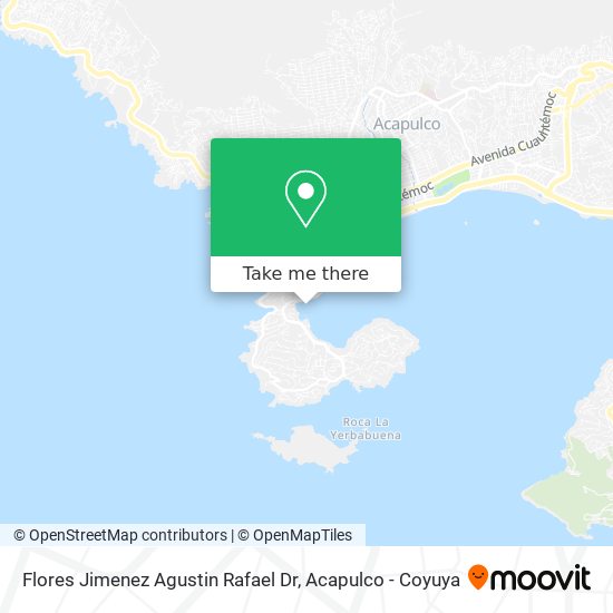 Mapa de Flores Jimenez Agustin Rafael Dr