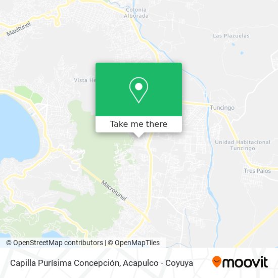 Capilla Purísima Concepción map