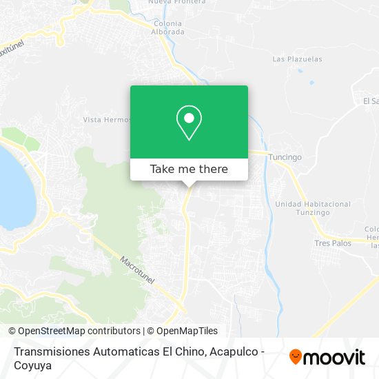 Transmisiones Automaticas El Chino map