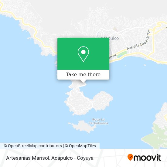 Artesanias Marisol map