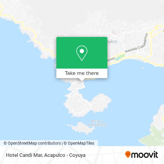 Hotel Candi Mar map