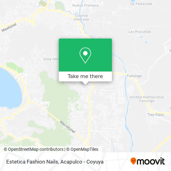 Estetica Fashion Nails map