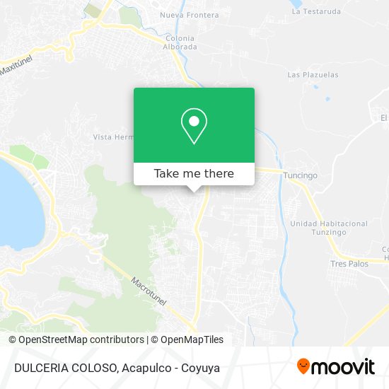 DULCERIA COLOSO map