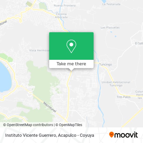 Instituto Vicente Guerrero map