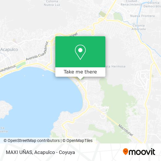 MAXI UÑAS map
